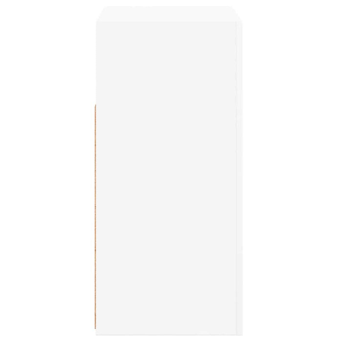 Servantă cu lumini LED, alb, 80x35x75 cm - WALTI WALTI