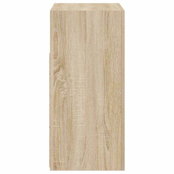 Servantă cu lumini LED, stejar sonoma, 80x35x75 cm - WALTI WALTI