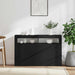 Servantă cu lumini LED,negru , 115,5x30x75 cm - WALTI WALTI