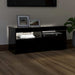 Comodă TV cu lumini LED, negru, 90x35x40 cm - WALTI WALTI