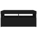 Comodă TV cu lumini LED, negru, 90x35x40 cm - WALTI WALTI