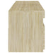 Comode TV cu lumini LED, 2 buc., stejar sonoma, 75x35x40 cm - WALTI WALTI