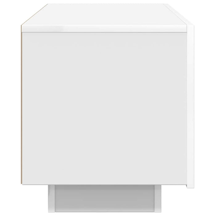 Comodă TV, alb, 100x35x40 cm, lemn prelucrat - WALTI WALTI
