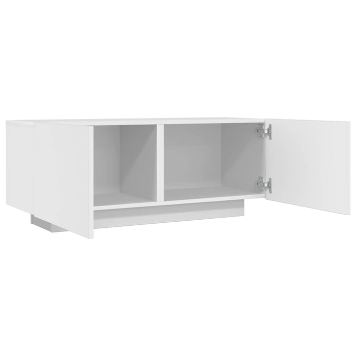 Comodă TV, alb, 100x35x40 cm, lemn prelucrat - WALTI WALTI