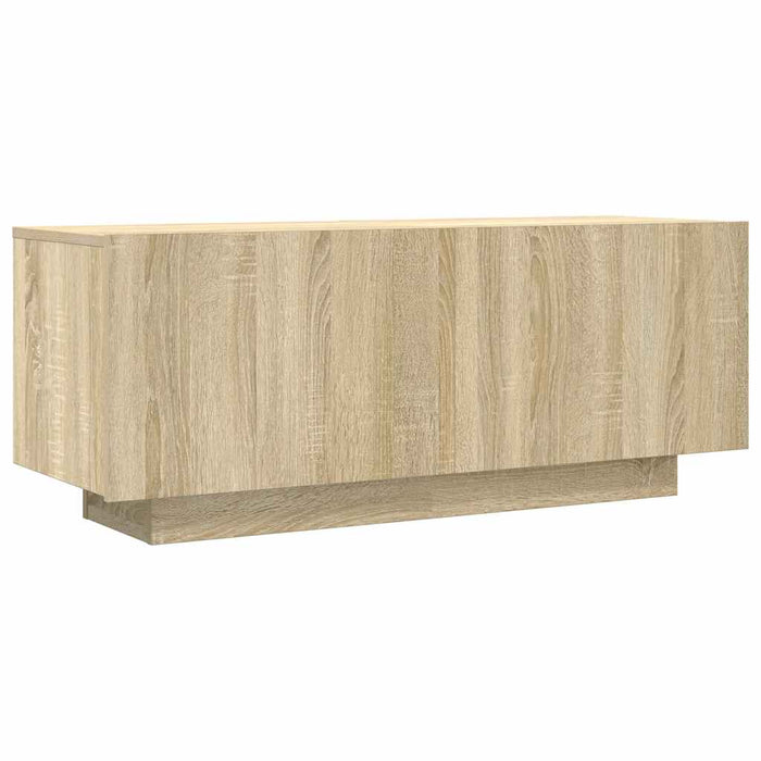 Comodă TV, stejar sonoma, 100x35x40 cm, lemn prelucrat - WALTI WALTI