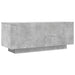 Comodă TV, gri beton, 100x35x40 cm, lemn prelucrat - WALTI WALTI