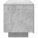 Comodă TV, gri beton, 100x35x40 cm, lemn prelucrat - WALTI WALTI