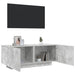 Comodă TV, gri beton, 100x35x40 cm, lemn prelucrat - WALTI WALTI
