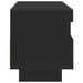 Comodă TV cu lumini LED, negru, 100x35x40 cm - WALTI WALTI