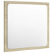 Oglindă de baie LED, stejar sonoma, 40x8,5x37cm, lemn prelucrat - WALTI WALTI