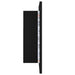 Dulap de baie cu oglindă & LED, negru, 40x12x45 cm, acril - WALTI WALTI