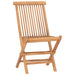 Set mobilier de exterior pliabil, 9 piese, lemn masiv de tec - WALTI WALTI