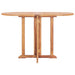 Set mobilier de exterior pliabil, 5 piese, lemn masiv de tec - WALTI WALTI
