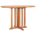 Set mobilier de exterior pliabil, 5 piese, lemn masiv de tec - WALTI WALTI