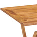 Set mobilier de exterior pliabil, 5 piese, lemn masiv de tec - WALTI WALTI