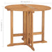 Set mobilier de exterior pliabil, 5 piese, lemn masiv de tec - WALTI WALTI