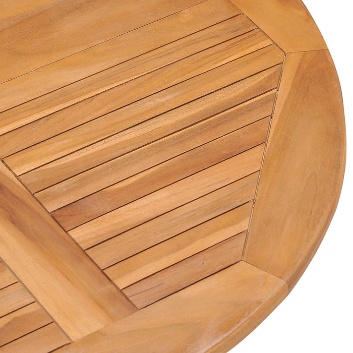 Set mobilier de exterior pliabil, 5 piese, lemn masiv de tec - WALTI WALTI