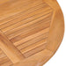 Set mobilier de exterior pliabil, 5 piese, lemn masiv de tec - WALTI WALTI