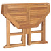 Set mobilier de exterior pliabil, 5 piese, lemn masiv de tec - WALTI WALTI