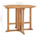 Set mobilier de exterior pliabil, 5 piese, lemn masiv de tec - WALTI WALTI