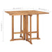 Set mobilier de exterior pliabil, 5 piese, lemn masiv de tec - WALTI WALTI