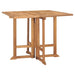 Set mobilier de exterior pliabil, 5 piese, lemn masiv de tec - WALTI WALTI