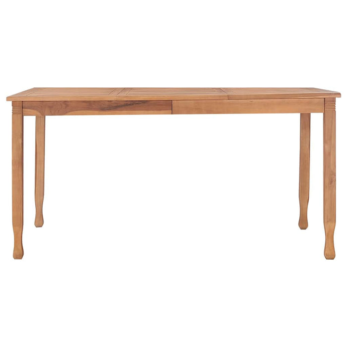 Set mobilier de grădină cu perne, 7 piese, lemn masiv de tec WALTI