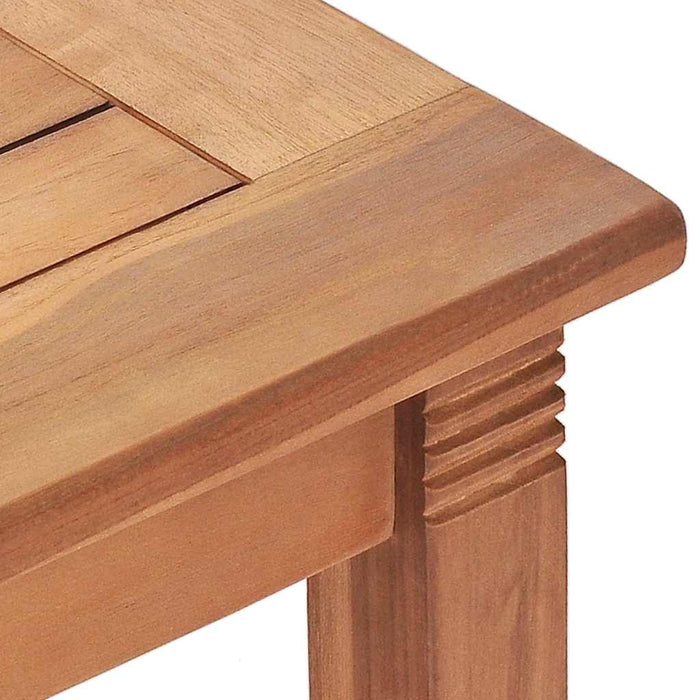 Set mobilier de grădină cu perne, 7 piese, lemn masiv de tec WALTI