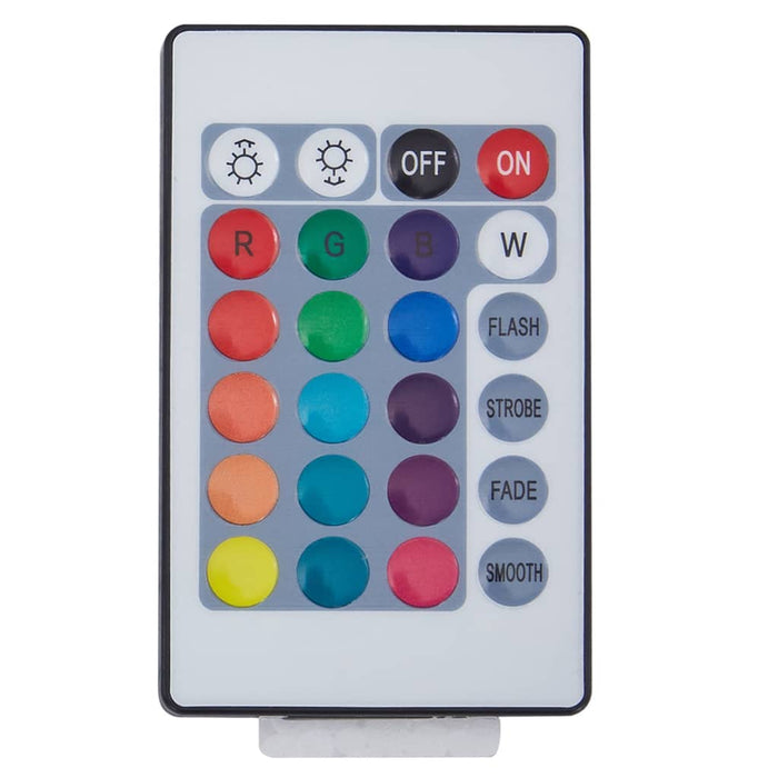Scaun de jocuri cu LED RGB, roșu și negru, piele ecologică WALTI