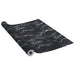 Folie de mobilier autoadezivă, negru piatră, 500x90 cm, PVC - WALTI WALTI