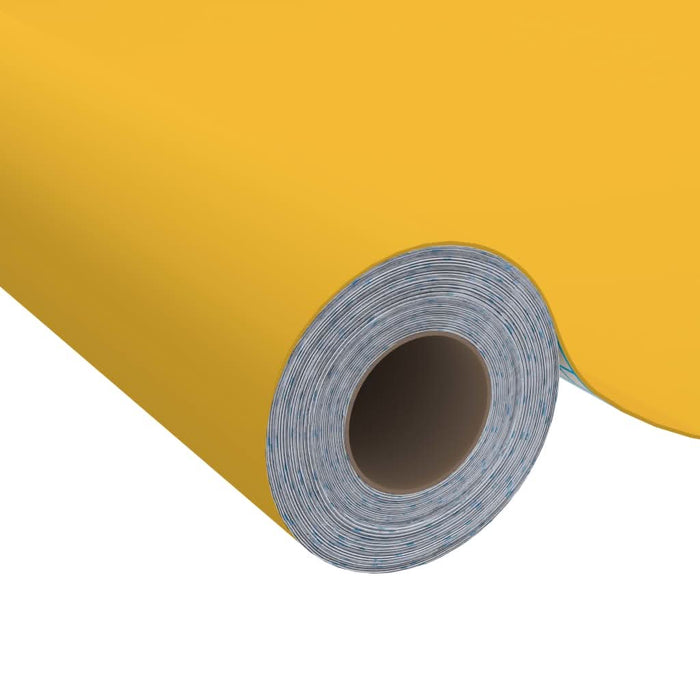 Folie de mobilier autoadezivă auriu extralucios 500x90 cm PVC - WALTI WALTI