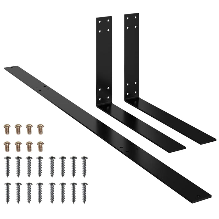 Spătar pentru canapea din paleți, negru, 110 cm, fier - WALTI WALTI