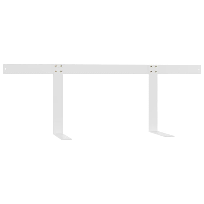 Spătar pentru canapea din paleți, alb, 110 cm, fier - WALTI WALTI