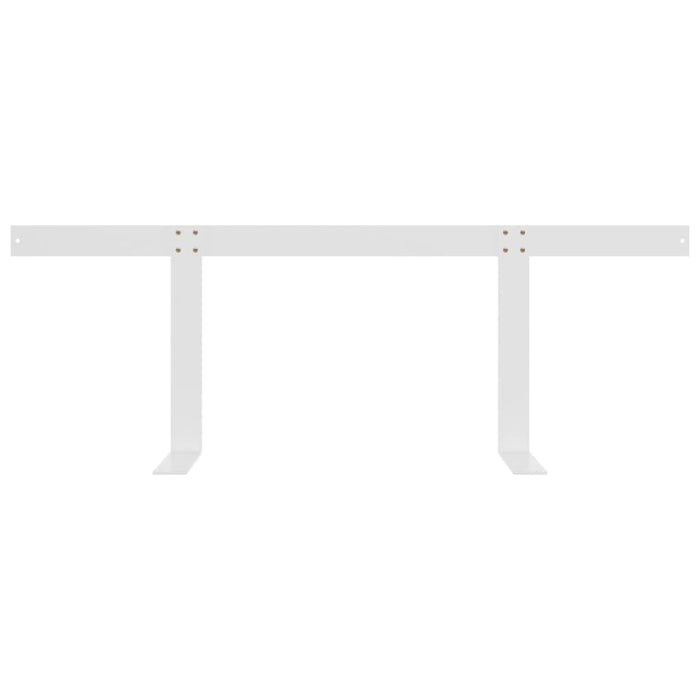 Spătar pentru canapea din paleți, alb, 110 cm, fier - WALTI WALTI