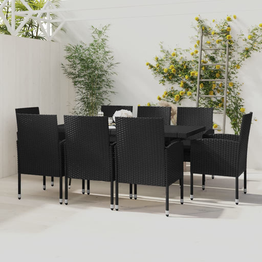 Set mobilier de grădină, 9 piese, poliratan - WALTI WALTI