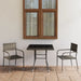 Set mobilier de grădină, gri, 3 piese, antracit, poli ratan - WALTI WALTI