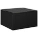 Set mobilier de grădină cu perne, 9 piese, negru, poliratan - WALTI WALTI