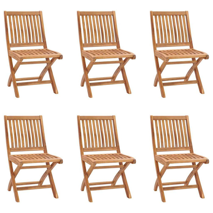 Set mobilier grădină, 7 piese, lemn masiv de tec WALTI