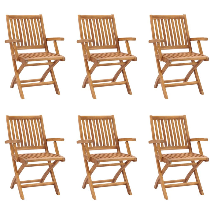 Set mobilier grădină, 7 piese, lemn masiv de tec - WALTI WALTI