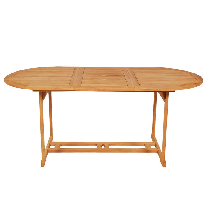 Set mobilier de grădină, 7 piese, lemn masiv de tec - WALTI WALTI