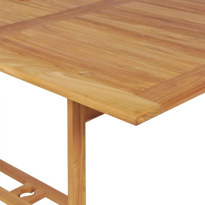 Set mobilier de grădină, 9 piese, lemn masiv de tec - WALTI WALTI