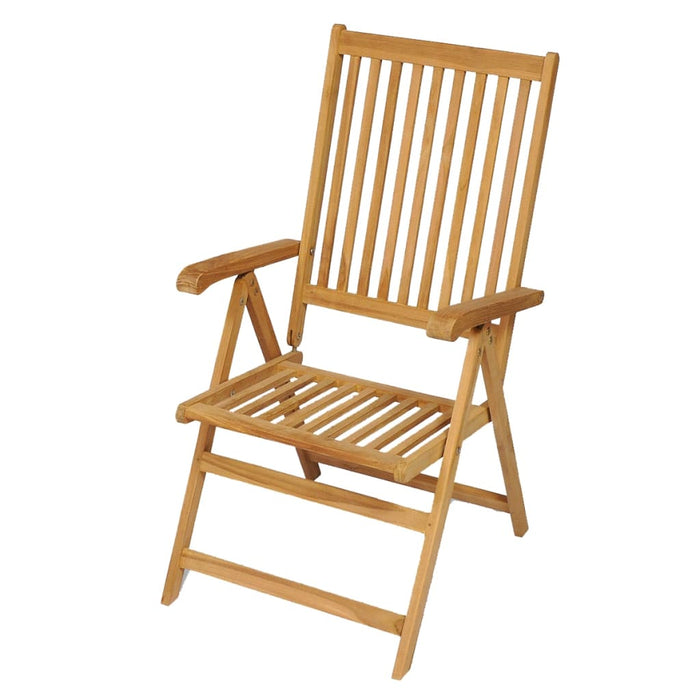 Set mobilier de grădină, 9 piese, lemn masiv de tec - WALTI WALTI