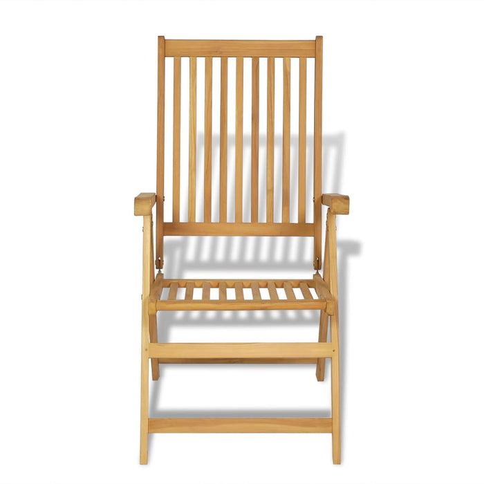 Set mobilier de grădină, 9 piese, lemn masiv de tec - WALTI WALTI