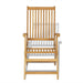 Set mobilier de grădină, 9 piese, lemn masiv de tec - WALTI WALTI
