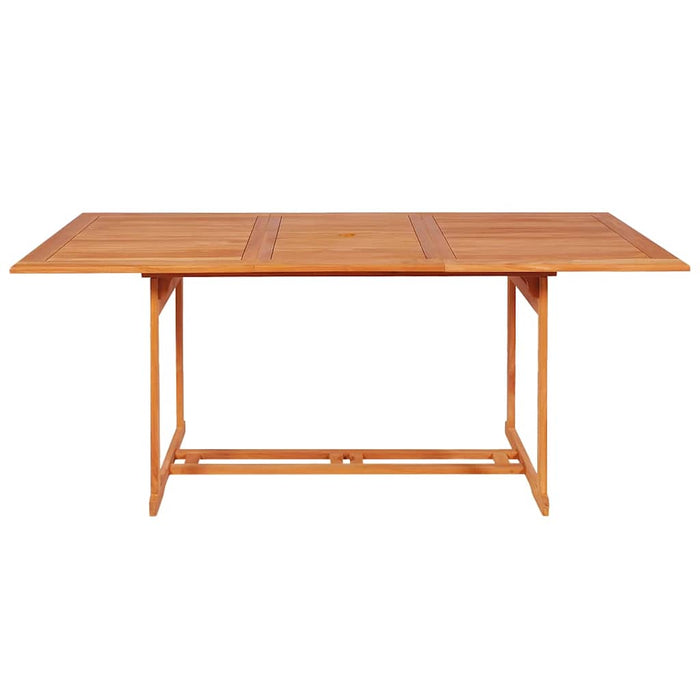 Set mobilier de grădină, 9 piese, lemn masiv de tec WALTI
