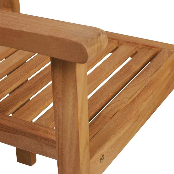Set mobilier de grădină, 9 piese, lemn masiv de tec WALTI