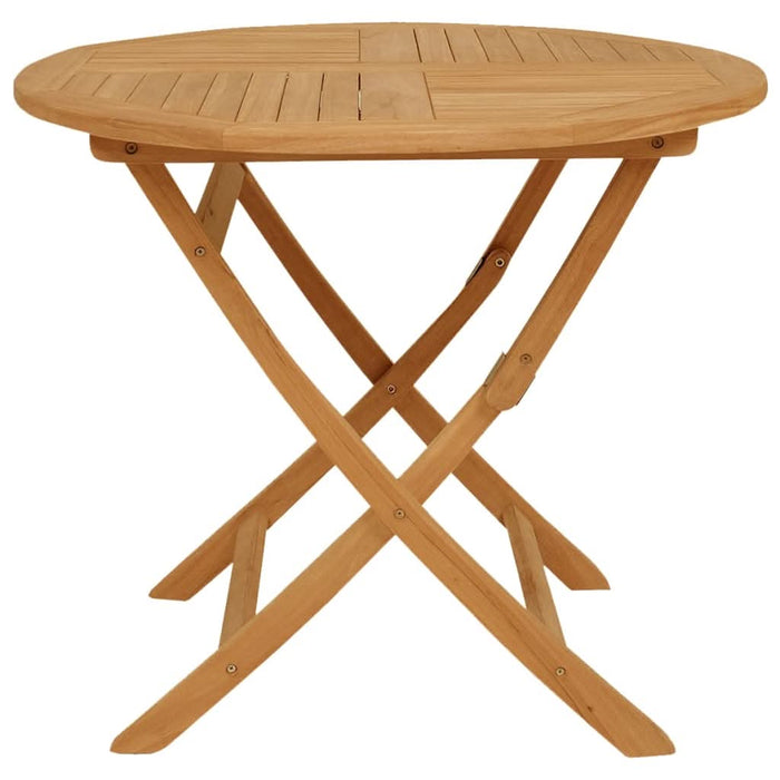Set mobilier grădină, 5 piese, lemn masiv de tec - WALTI WALTI