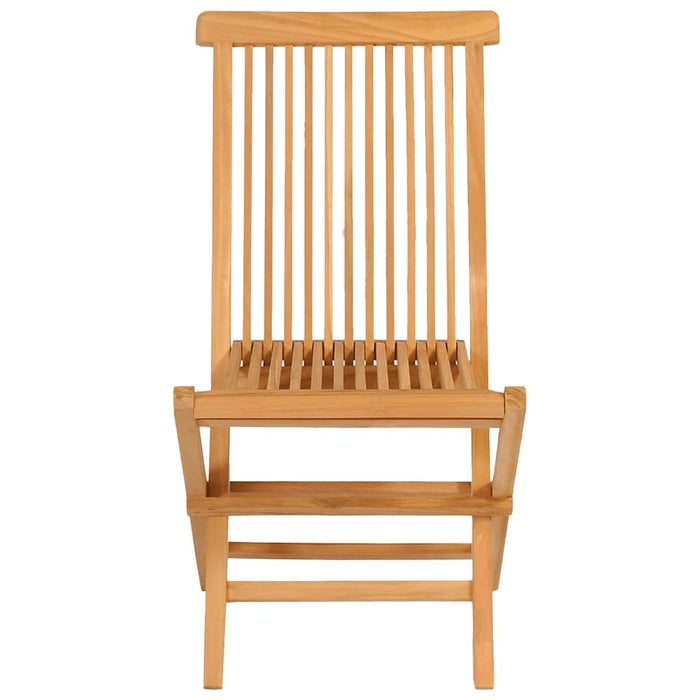 Set mobilier de grădină, 5 piese, lemn masiv de tec - WALTI WALTI