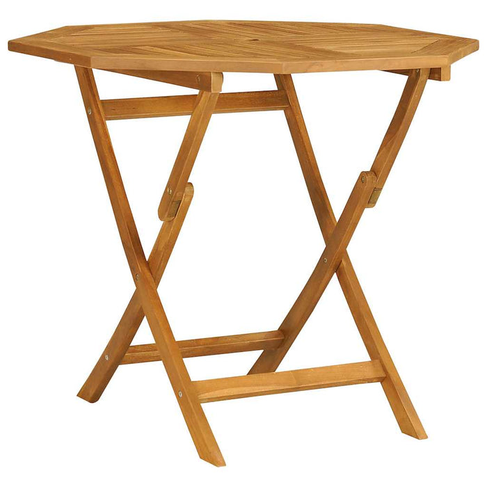 Set mobilier de grădină, 5 piese, lemn masiv de tec WALTI