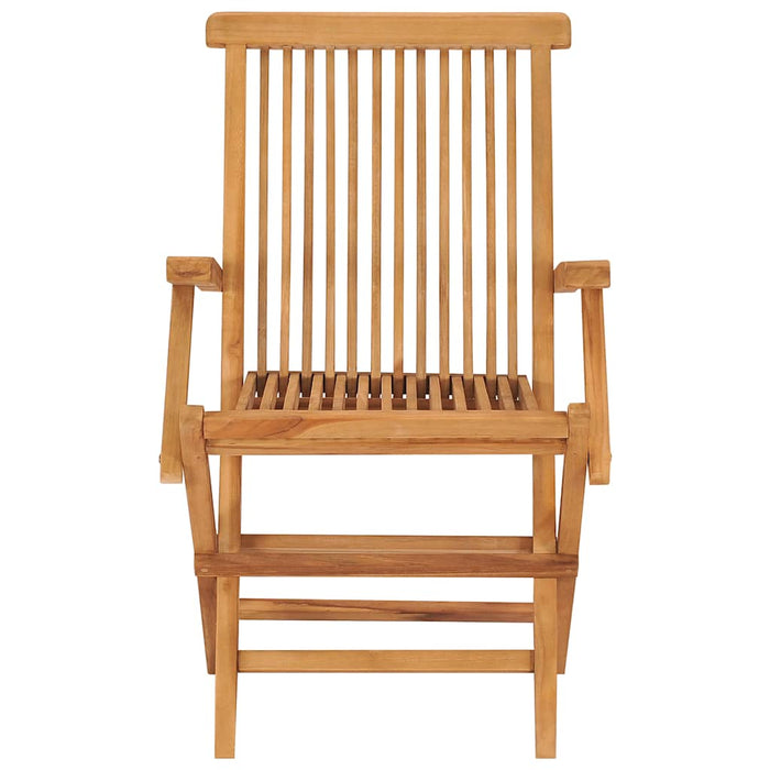 Set mobilier de grădină, 5 piese, lemn masiv de tec WALTI